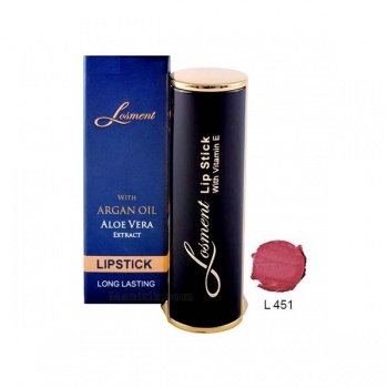 رژلب جامد بادوام لوسمنت حاوی روغن آرگان (long lasting)  - Losment Long Lasting Lipstick With Argan Oil