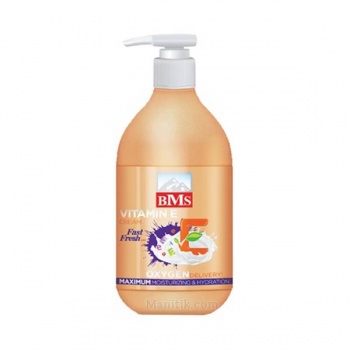 کرم مرطوب کننده و آبرسان بی ام اس حاوی ویتامین ای (پمپی) - Bms Moisturizing And Hydration Cream With Vitamin E