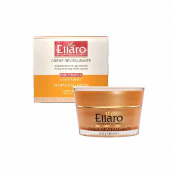 کرم ویتامین سی الارو (احیا کننده پوست) - Ellaro Revitalizing Cream With Vitamin C