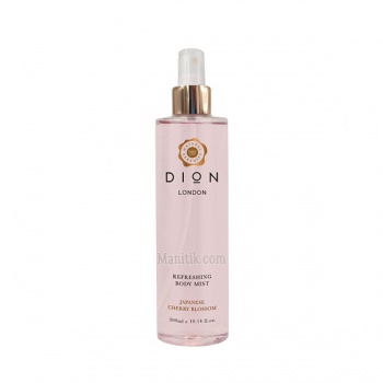 اسپری بدن دیون حاوی رایحه شکوفه های گیلاس (حجم 300 میلی لیتر) - Dion London Body Mist Japanese Cherry Blossom