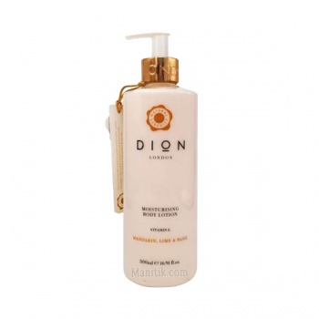 لوسیون بدن دیون حاوی رایحه نارنگی و ریحان (حجم 500 میلی لیتر) - Dion London Body Lotion Moisturizing Mandarin And Basil