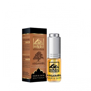 روغن آرگان بی ام اس مناسب پوست و مو (حجم 10 میلی لیتر) - Bms Argan Oil Hair And Skin