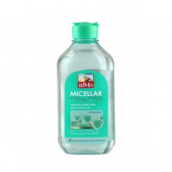 میسلار واتر بی ام اس برای پوست چرب (400 میلی لیتر) - Bms Micellar Water For Oily Skin