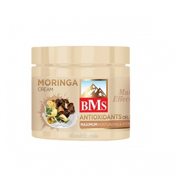 کرم بی ام اس حاوی عصاره مورینگا (200 میلی لیتر) - Bms Moisturising Cream Moringa